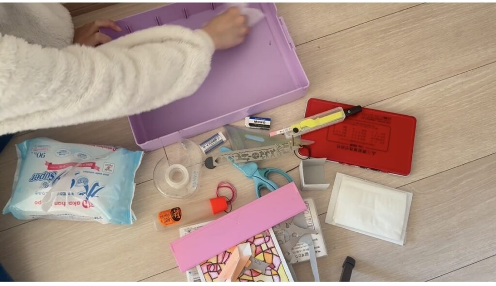 【学期末】お道具箱整理術